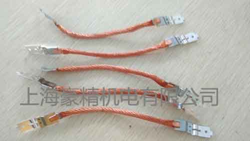 铜编织线点焊机焊接样件|铜编织线焊接